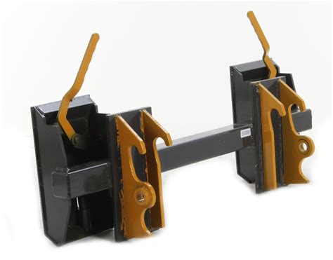 universal skid steer mounting plates|universal quick attach mounting system.